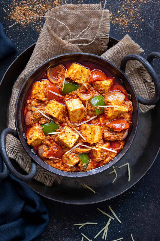 Kadai Paneer Butter Naan